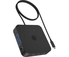 „RaidSonic ICY BOX IB-DK4090-C“ 12 viename USB C tipo dokas su PD iki 100W