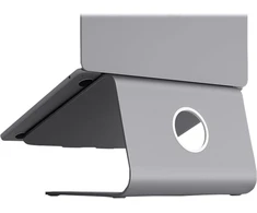 Rain Design MSTAND LAPTOP STAND MIDNIGHT, Nešiojamas kompiuteris stand, Anthracite, Aliuminio, 30.5 cm (12"), 38.1 cm (15"), 38.1 cm (15")