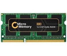 RAM „CoreParts MMKN005-8GB“, 8 GB, 1 x 8 GB, DDR3, 1600 MHz, žalia