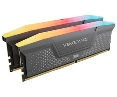 RAM Corsair Microsystems Corsair Vengeance RGB RS DDR5 6000MHz 32GB 2x16GB, 1,35V, DDR5 6000, Pilka