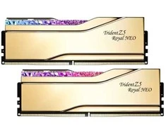 32 GB (2 x 16 GB) G.Skill Trident Z5 Royal Neo RGB DDR5-6400 CL30 RAM atmintis