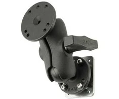Ram Mounts UNPKD. RAM SHORT DOUBLE BALL MOUNT W/ BACKING PLATE AND HARDWARE