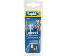 Grąžtas Kniedės „Rapid" 4,8 x 12, 50 vnt.