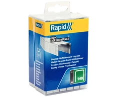 Rapid Nr. 140 plokščia viela, 8 mm, sąsagos pakuotėje, 8 mm, 5000 sąsagos, tvirtinimas, metalinis, R14, R34, R44, R64, ALU740, ALU840, ALU940, R11, R311, E-tac, ESN114, R214, PS111
