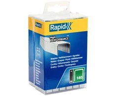 Rapid Nr. 140 plokščia viela, 8 mm, sąsagos pakuotėje, 8 mm, 5000 sąsagos, tvirtinimas, metalinis, R14, R34, R44, R64, ALU740, ALU840, ALU940, R11, R311, E-tac, ESN114, R214, PS111