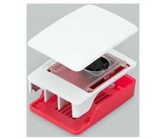 Raspberry Pi SC1159, Šilumos kriauklė, Raspberry Pi 5, Raspberry Pi, Raudona, Balta
