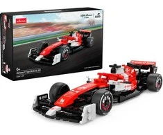 Rastar „Alfa Romeo F1 Team Orlen C42“ konstruktoriaus kaladėlių rinkinys automobiliui 1:24 (nuo 6 metų)