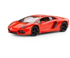 Rastar Aventador LP700, Sportinis automobilis, Elektrinis variklis, 1:14, Paruoštas surinkti (RTR), Juoda, Raudona, Berniukams/mergaitėms