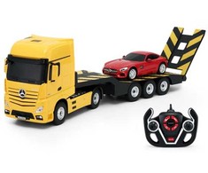 Rastar R/C automobilis Mercedes-Benz Actros + AMG GT (1:24)