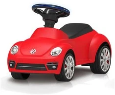 RASTAR Volkswagen Beetle automobilis nuo grindų iki kojų, rožinis
