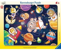 Dėlionė Ravensburger 56347, 40 vnt., Kosmosas, 4 metai