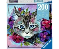 Ravensburger Dėlionė 200 vnt. - Katė
