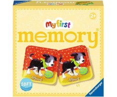 Ravensburger atminties žaidimas „My first memory® minkštas“, nuo 2,5 m.