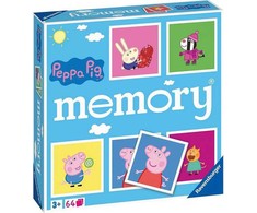 Ravensburger atminties žaidimas „Peppa Pig memory®“, 2–8 žaid., nuo 4 m.