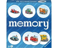Dėlionė Ravensburger atminties žaidimas „Vehicles memory®“, 2–4 žaid., nuo 2,5 m.