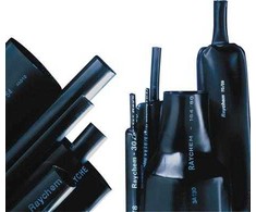 Raychem TE CONNECTIVITY WCSM su klijais. Kabelių jungčių izoliacijai ir sandarinimui. Juoda. Ø13/4