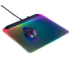 Razer Firefly V2 Pro, Juodas, Monochromatic, USB powered, Raudona/Žalias/Mėlyna, Non-slip base, Pelės kilimėlis žaidimams