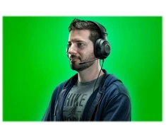 Razer Kraken X Lite, Laidinis, Žaidimams, 12–28000 Hz, 230 g, Ausinės su mikrofonu, Juoda