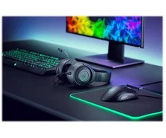 Razer Kraken X Lite, Laidinis, Žaidimams, 12–28000 Hz, 230 g, Ausinės su mikrofonu, Juoda