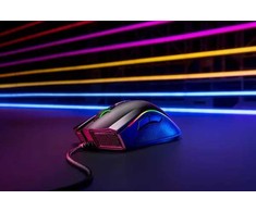 Pelė Razer Mamba Elite, dešinei rankai, Optinė, USB Type-A, 16000 DPI, Juodas