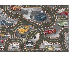 Rebel Roads Žaidimų kilimėlis - Lenktynių trasa - 95 x 133 cm
