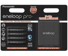 Panasonic eneloop Pro HR03 dėžutė Įkraunamos AAA baterijos NiMH 900 mAh 1,2 V 4 vnt.