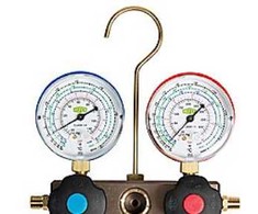 Refco Manufacturing „Refco BM2-8-DS-HEATPURM“ – analoginis kolektorius, 2 vnt., R290, R410A, R32