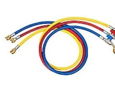 Refco Manufacturing „Refco CA-CCL-60-5/16“SAE-45 - 3 x serviso žarnos, 5/16'', rutulinės, kampinės, 60 barų, R410/R32