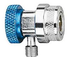 Refco Manufacturing „Refco RC01-B“ – automobilio oro kondicionieriaus aptarnavimo vožtuvas, 1/4 colio SAE, mėlynas
