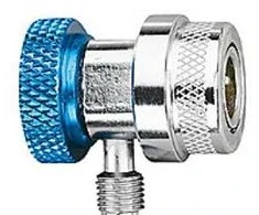 Refco Manufacturing „Refco RC01-B“ – automobilio oro kondicionieriaus aptarnavimo vožtuvas, 1/4 colio SAE, mėlynas