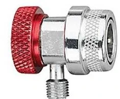 Refco Manufacturing „Refco RC01-R“ – automobilio oro kondicionieriaus aptarnavimo vožtuvas, 1/4 colio SAE, raudonas