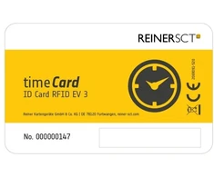 ReinerSCT timeCard Premium lusto kortelė 10 DES