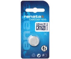 Baterija - Renata CR1620 3V 68mAh Ličio Mygtukinis Elementas
