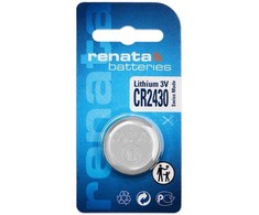 Baterija - Renata CR2430 3V 285mAh Ličio Mygtukinis Elementas