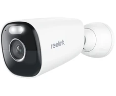 Reolink „Argus“ serijos B340 – 5 MP atskira lauko kamera su baterija, 5/2,4 GHz „Wi-Fi“, išmanusis aptikimas, spalvotas naktinis matymas, IP apsaugos kamera, skirta naudoti viduje ir lauke, belaidė, „Google Assistant“, 6500 K, sieninė