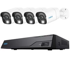 Reolink NVS8-12MB4 (1x 8 Kanal NVR, 4x 12 MP Kamera)