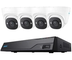 Reolink NVS8-5MD4 (kupolinis) NVR | 2K | 5MP | 8 kanalai | 4x D500 | PoE | 2TB