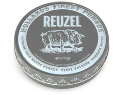 Reuzel REUZEL_Hollands Finest Pomade stipriai fiksuojanti pomada vandens pagrindu, juoda, 113 g