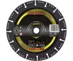 Rhodius Deimantiniai griežinėliai 210, visiškai išpjauti 180x22,2 mm