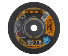 Rhodius XT38 205701 Tiesi pjovimo plokštelė 180 mm 22,23 mm 1 vnt