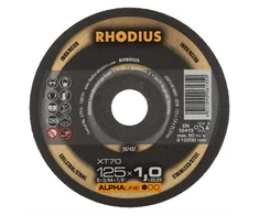 Rhodius Ploni pjovimo diskai XT70 125x1,0x22,23