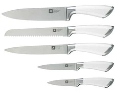 Richardson Sheffield FUSION - 5 vnt peilis blokelis - baltas
