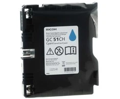 Ricoh GC 51CH (405863) Rašalinė kasetė, Žydra