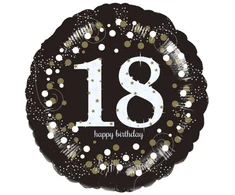 Riethmuller Europe Folieballon 18 år Sparkling