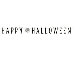Boland Traciks „GoDan Happy Halloween“ popierinė girlianda, 180x15 cm