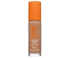Rimmel London Lasting Radiance Natural Medium Coverage Liquid Foundation 350 Honey SPF 25, 30 ml