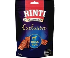 RINTI Singlefleisch Exclusive Horse – skanėstas šuniui – 50g