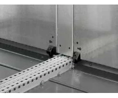 Rittal 4591.700 - Rack plate - Sidabrinis - Steel - TS 8 - 1 pc(s) - 4.6kg