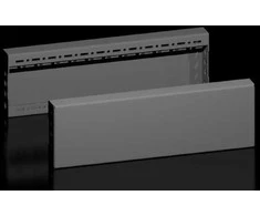 Rittal VX 8660.032, Apdailos plokštė, Juoda, Plienas, 500 mm, 100 mm, 1,16 kg
