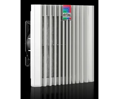 Rittal SK 3239.724, Ventiliatoriaus komplektas, Pilkas, Plastikas, 100 m³/h, IP54, -30 - 70 °C